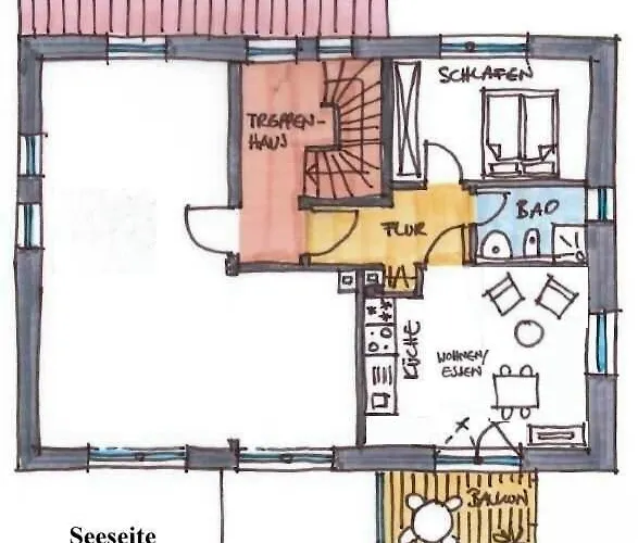 Apartamento Haus Malerecke - Ihr Feriendomizil Direkt Am See! Langenargen