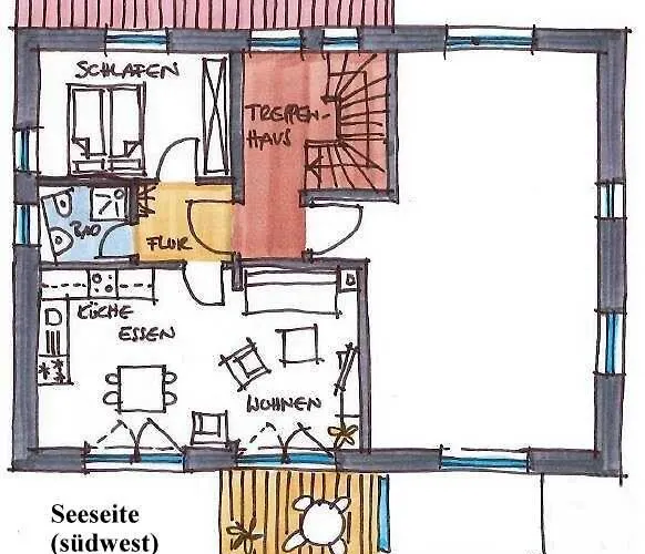 Haus Malerecke - Ihr Feriendomizil Direkt Am See! Langenargen